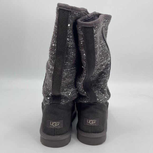 UGG Gray Suede Ankle Boots & Booties | Versatile & Stylish - Picture 3 of 8